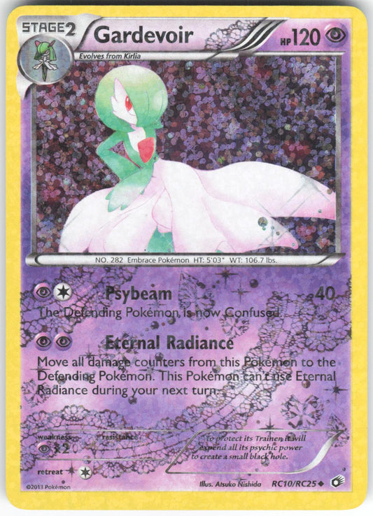 Gardevoir RC10/RC25 Uncommon Legendary Treasures: Radiant Collection Holo LP