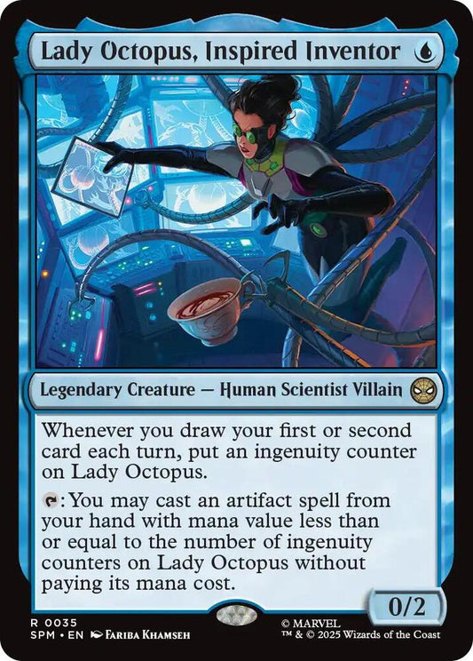 Lady Octopus, Inspired Inventor 35 Rare Marvel's Spider-Man NM/M