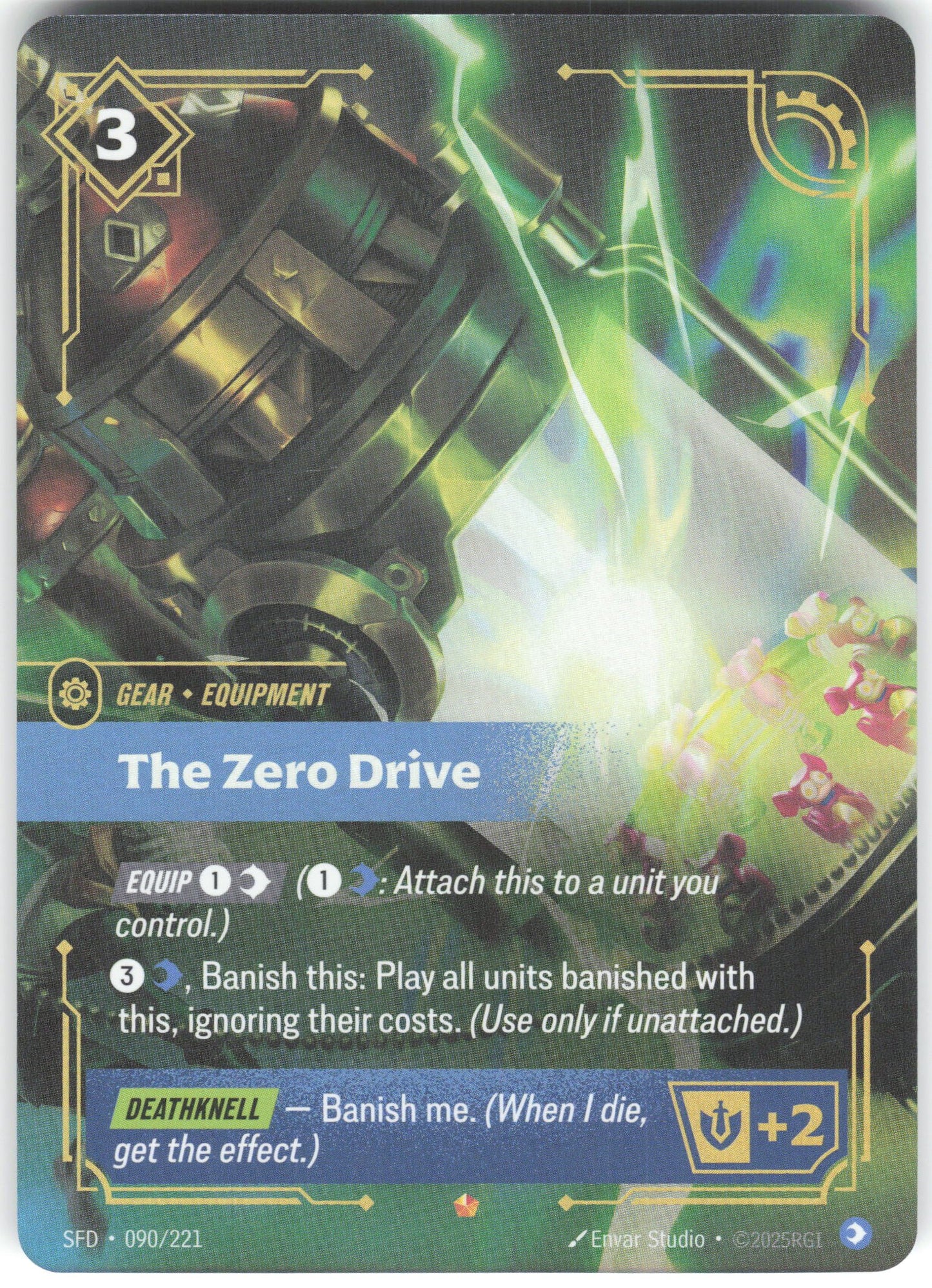 The Zero Drive Epic Spiritforged 090/221 NM