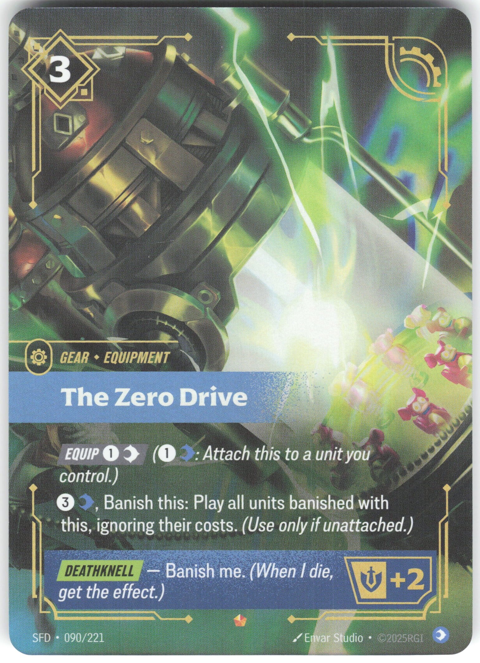 The Zero Drive Epic Spiritforged 090/221 NM