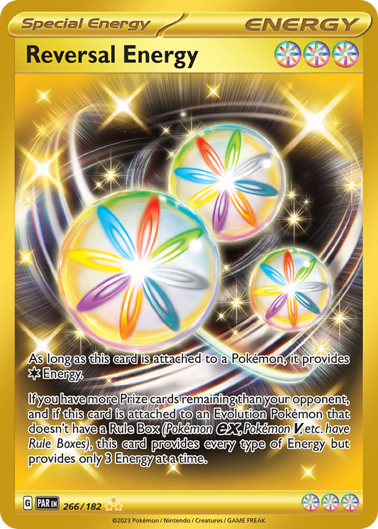 Reversal Energy 266/182 Hyper Rare Paradox Rift NM/M