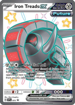 Iron Treads ex 073 Promo Scarlet & Violet Promo Holo NM/M