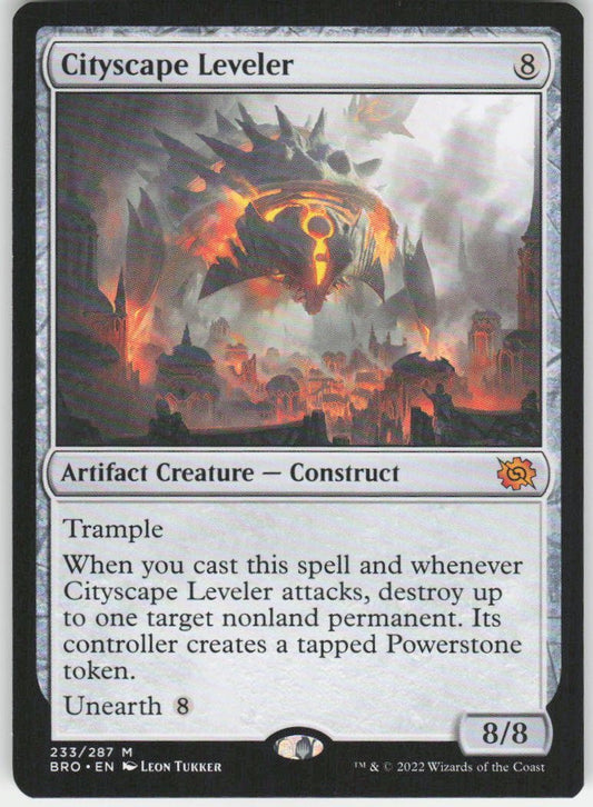 Cityscape Leveler M The Brothers' War 233 NM