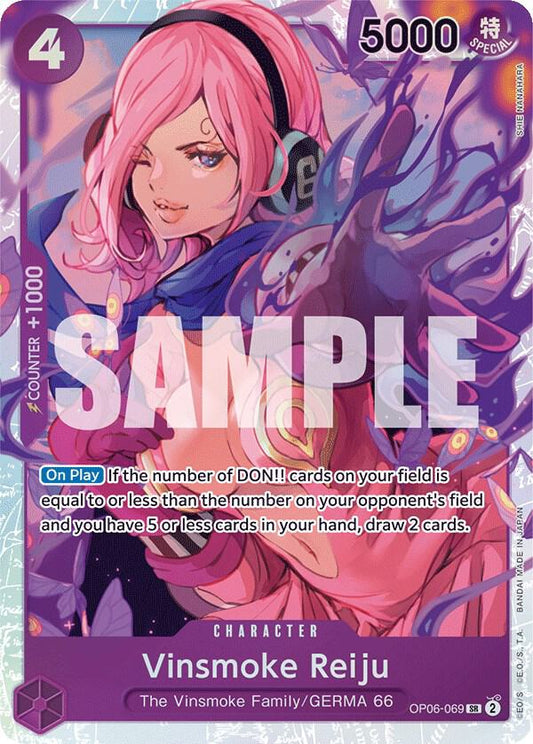 Vinsmoke Reiju (069) OP06-069 Super Rare Wings of the Captain NM/M
