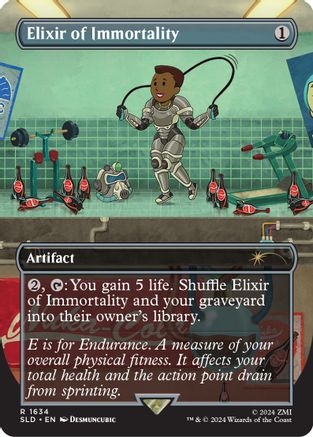 Elixir of Immortality 1634 Rare Secret Lair Drop Series NM/M