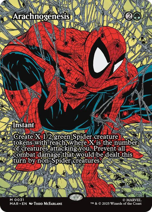 Arachnogenesis (Borderless) 31 Mythic Marvel Universe Eternal-Legal NM/M