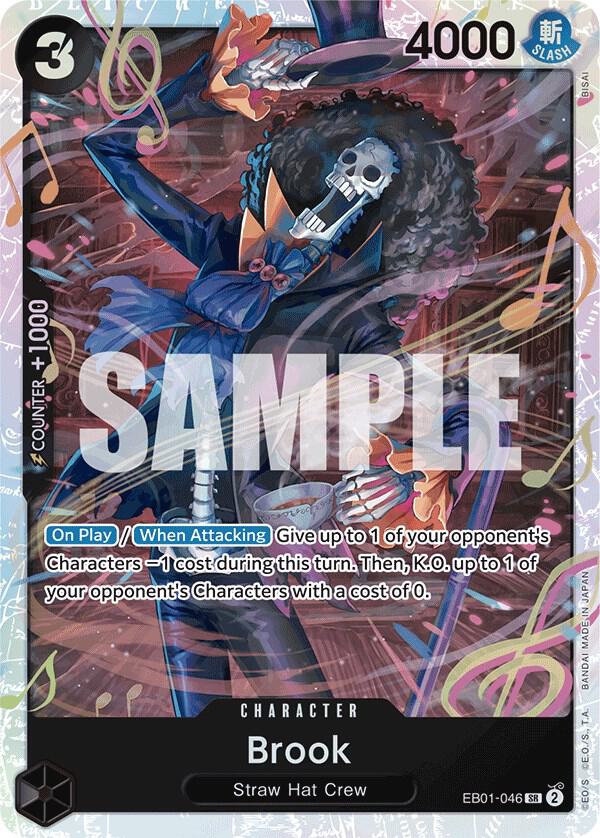 Brook (046) EB01-046 Super Rare Extra Booster: Memorial Collection NM/M