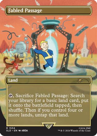 Fabled Passage (1534) 1534 Rare Secret Lair Drop Series NM/M