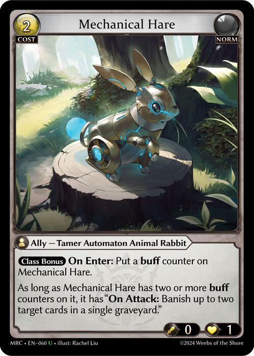 Mechanical Hare 060 Uncommon Mercurial Heart NM/M