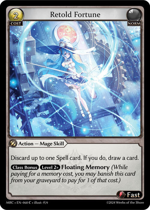 Retold Fortune 068 Common Mercurial Heart NM/M