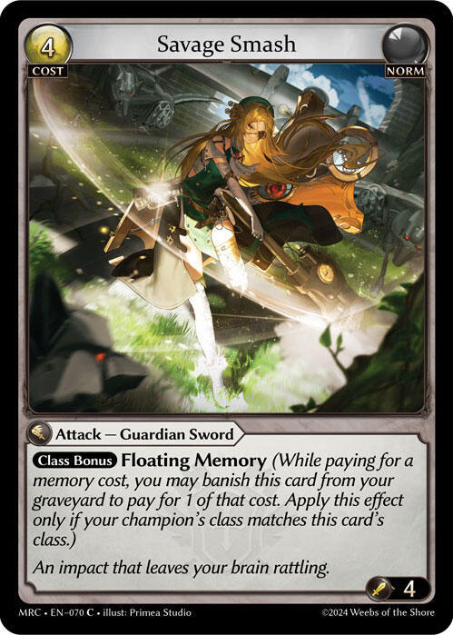 Savage Smash 070 Common Mercurial Heart NM/M