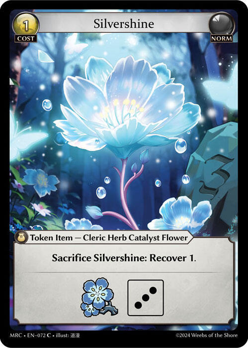 Silvershine 072 Common Mercurial Heart NM/M