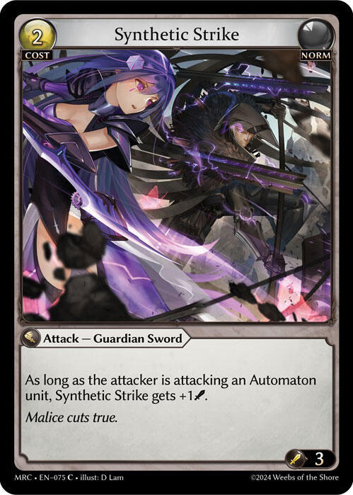 Synthetic Strike 075 Common Mercurial Heart NM/M