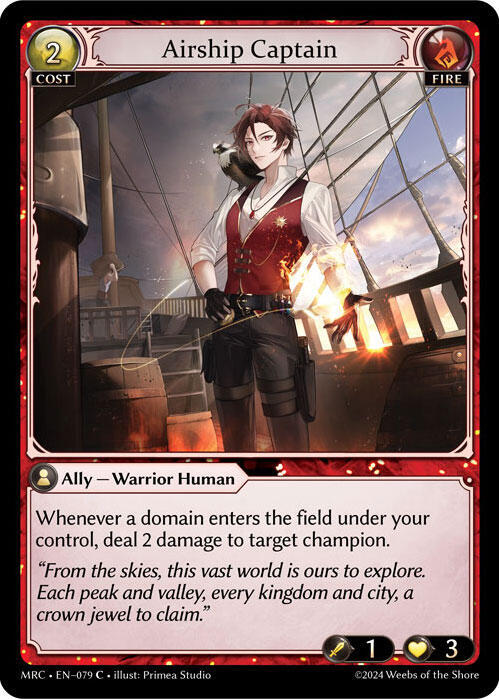 Airship Captain 079 Common Mercurial Heart NM/M