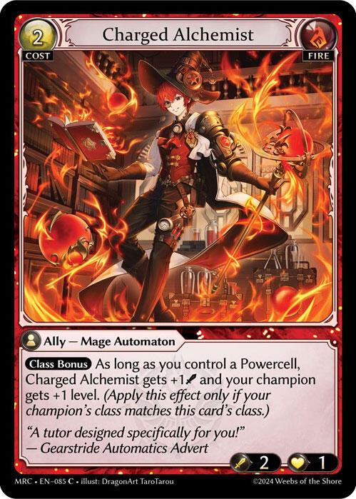 Charged Alchemist 085 Common Mercurial Heart NM/M