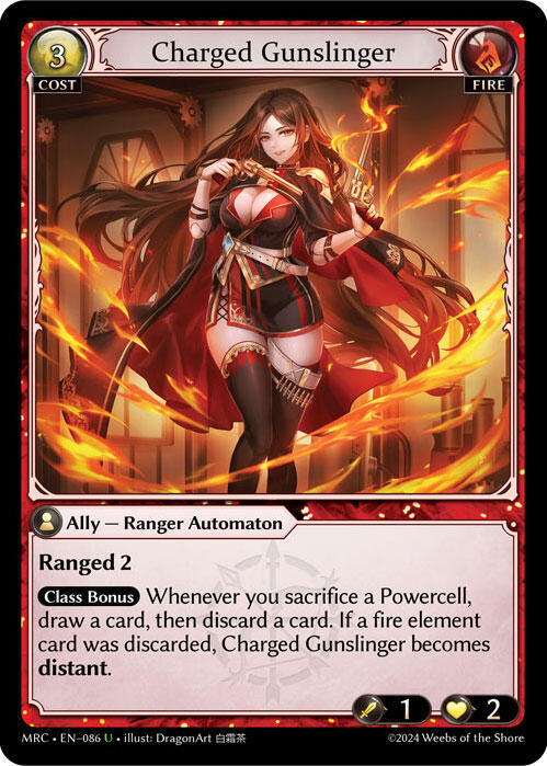 Charged Gunslinger 086 Uncommon Mercurial Heart NM/M