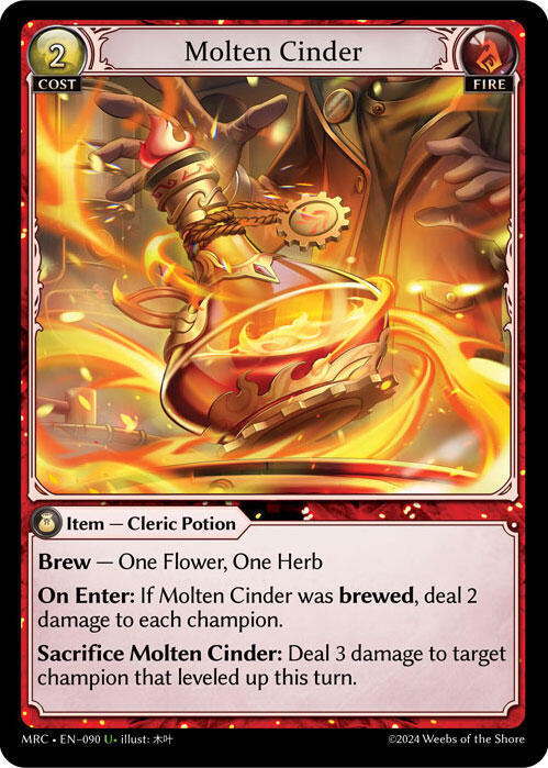 Molten Cinder 090 Uncommon Mercurial Heart NM/M