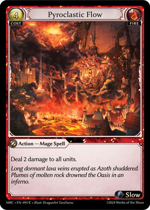 Pyroclastic Flow 095 Common Mercurial Heart NM/M