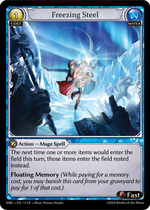 Freezing Steel 113 Common Mercurial Heart NM/M