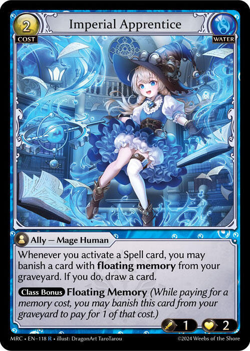 Imperial Apprentice 118 Rare Mercurial Heart NM/M