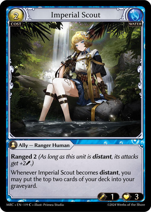 Imperial Scout 119 Common Mercurial Heart NM/M