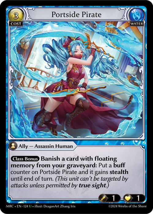 Portside Pirate 124 Uncommon Mercurial Heart NM/M