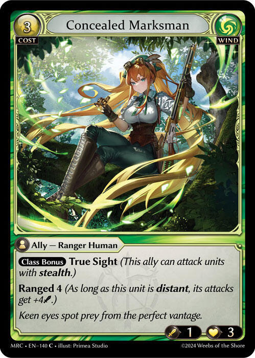 Concealed Marksman 140 Common Mercurial Heart NM/M