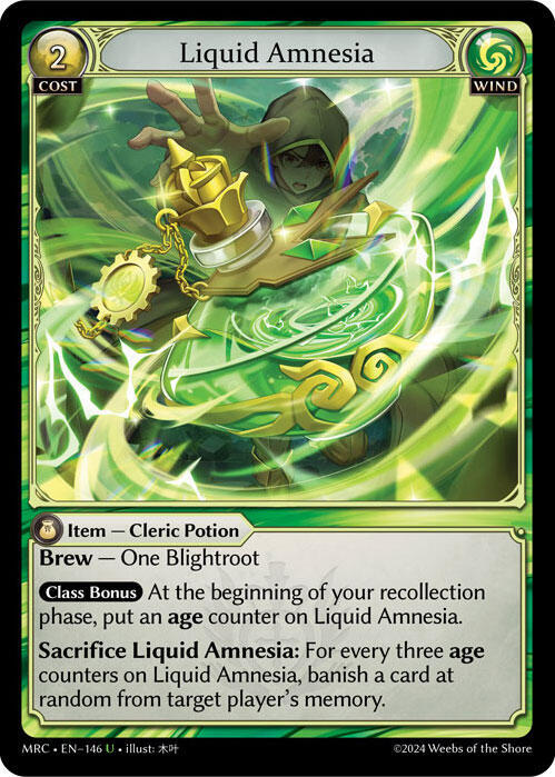 Liquid Amnesia 146 Uncommon Mercurial Heart NM/M