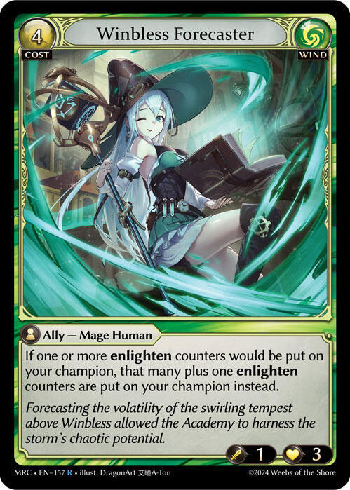 Winbless Forecaster 157 Rare Mercurial Heart NM/M