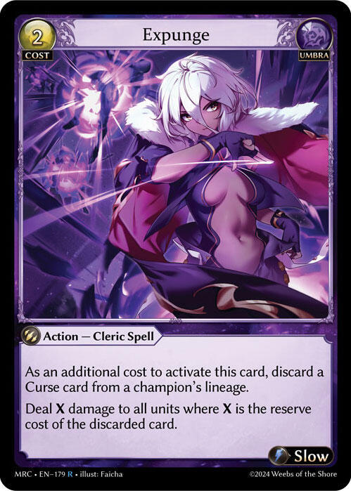Expunge 179 Rare Mercurial Heart NM/M