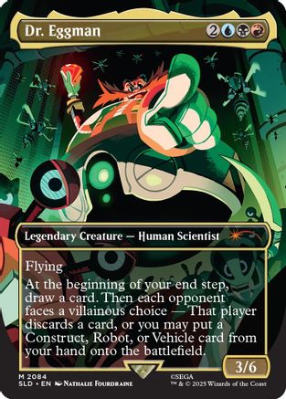 Dr. Eggman 2084 Mythic Secret Lair Drop Series NM/M