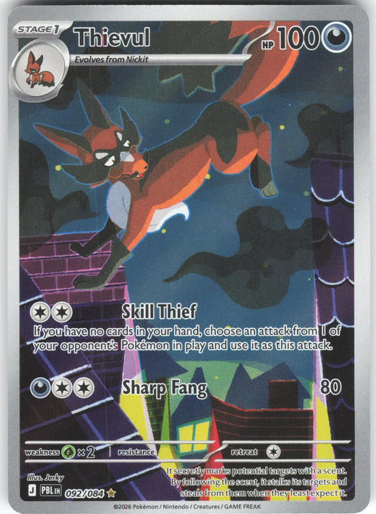Thievul 092/084 Illustration Rare Pitch Black LP