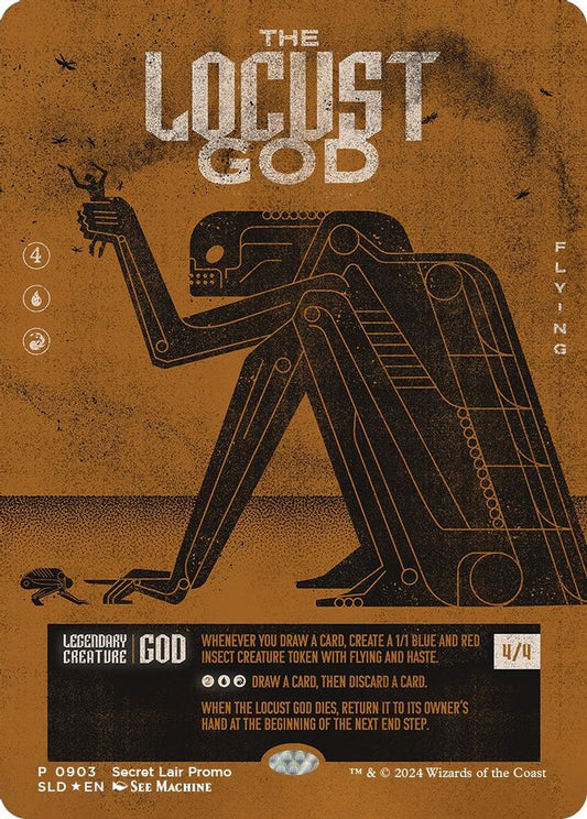 The Locust God 903 Promo Foil Secret Lair Drop Series Holo NM/M