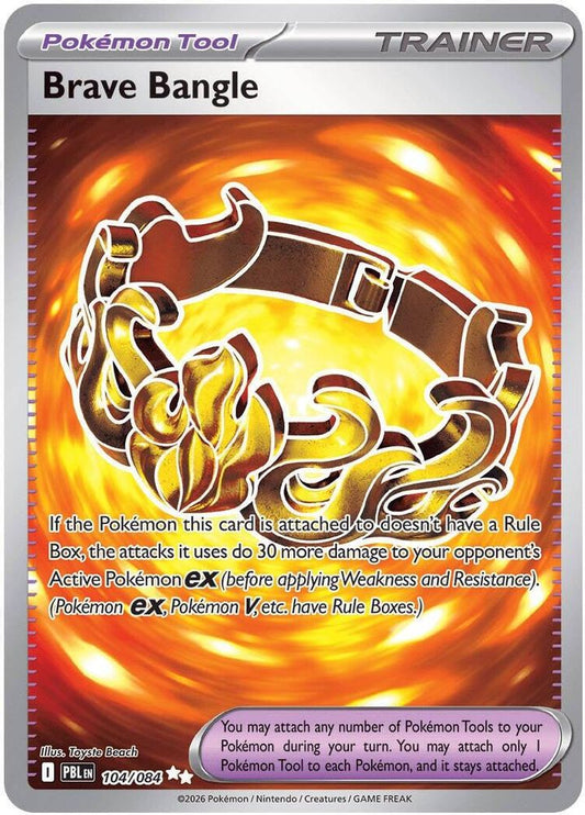 Brave Bangle 104/084 Ultra Rare Pitch Black NM/M
