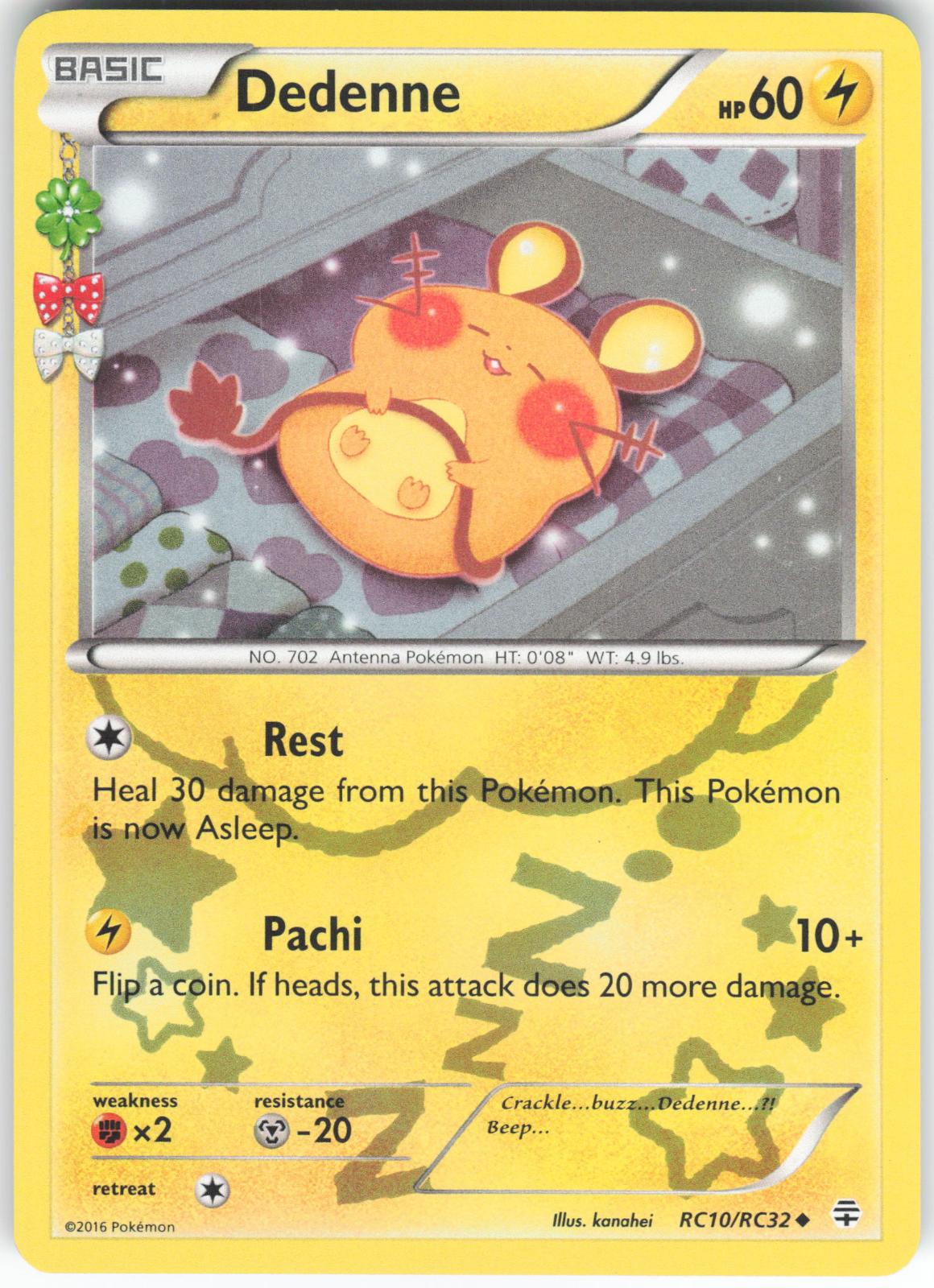 Dedenne RC10/RC32 Uncommon Generations LP