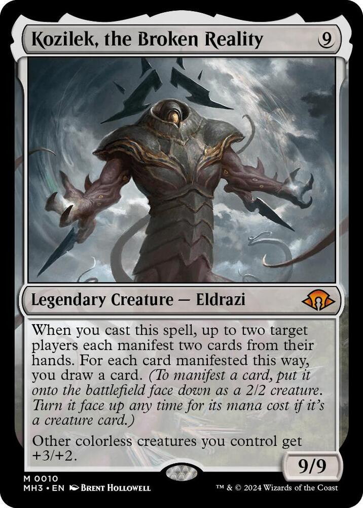 Kozilek, the Broken Reality 10 Mythic Modern Horizons 3 Foil NM/M