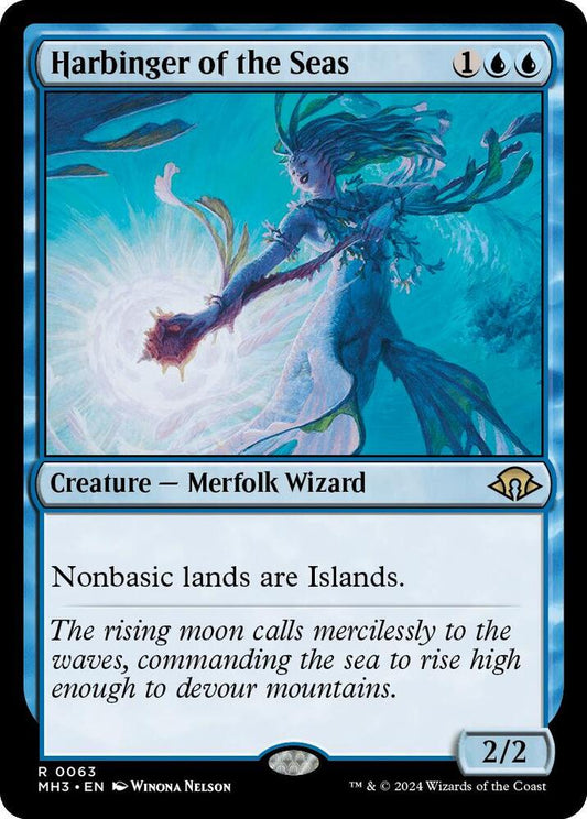 Harbinger of the Seas 63 Rare Modern Horizons 3 NM/M