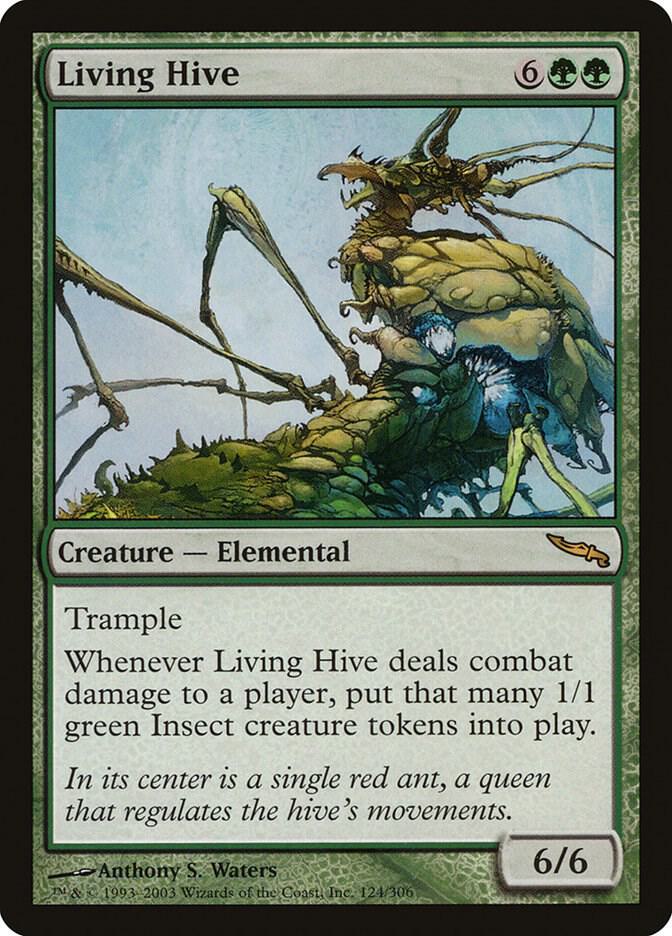 Living Hive 124 Rare Mirrodin NM/M