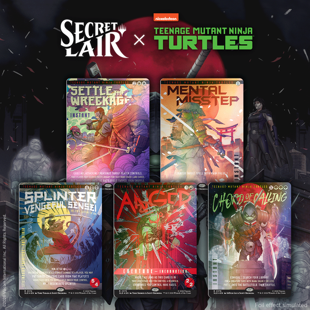 Magic: The Gathering | Secret Lair x Teenage Mutant Ninja Turtles: The Last Ronin Foil Edition