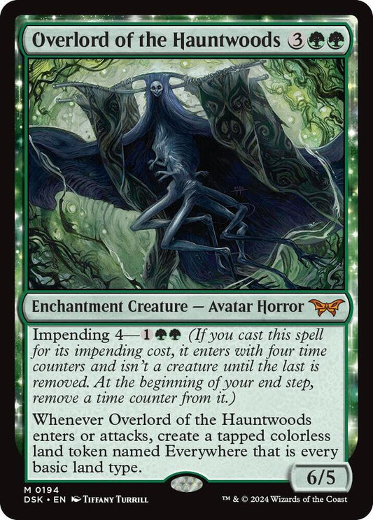 Overlord of the Hauntwoods 194 Mythic Duskmourn: House of Horror NM/M