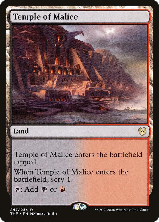 Temple of Malice 247 Rare Theros Beyond Death NM/M