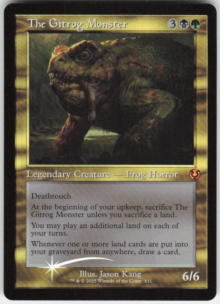 The Gitrog Monster (Retro Frame Foil) M Innistrad Remastered 431 NM