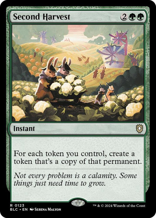 Second Harvest 123 Rare Commander: Bloomburrow NM/M