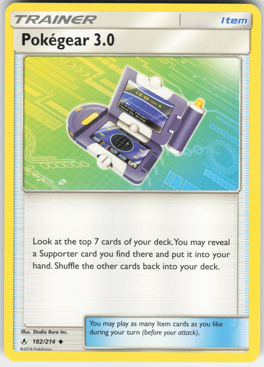 Pokegear 3.0 Uncommon SM - Unbroken Bonds 182/214 NM