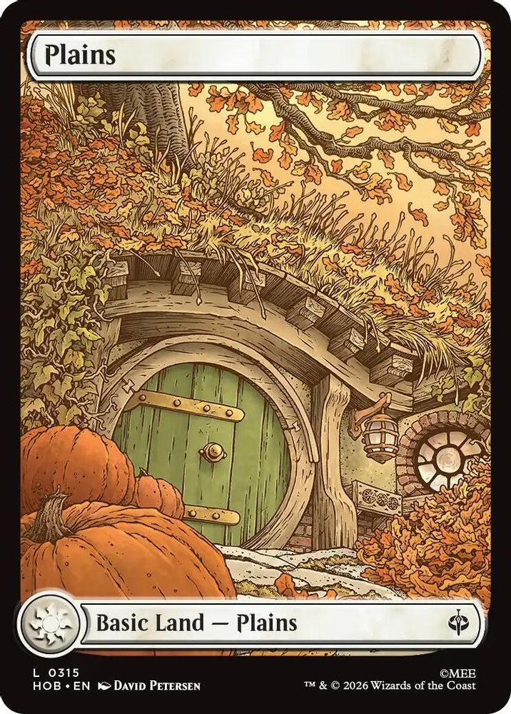Plains (0315) 315 Land Foil The Hobbit NM/M