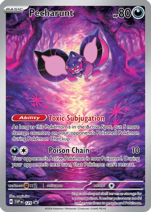 Pecharunt 129 Promo Scarlet & Violet Promo Holo NM/M