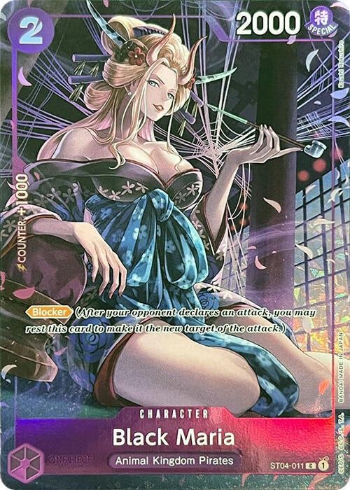 Black Maria (BANDAI Fest. 23-24 Edition) ST04-011 One Piece Promotion Cards NM/M