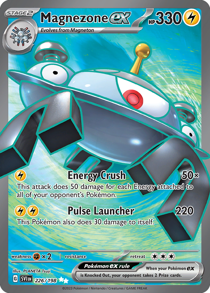 Magnezone ex 226/198 Ultra Rare Scarlet & Violet NM/M