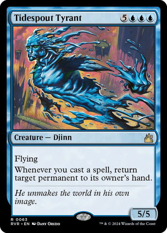 Tidespout Tyrant 63 Rare Ravnica Remastered NM/M