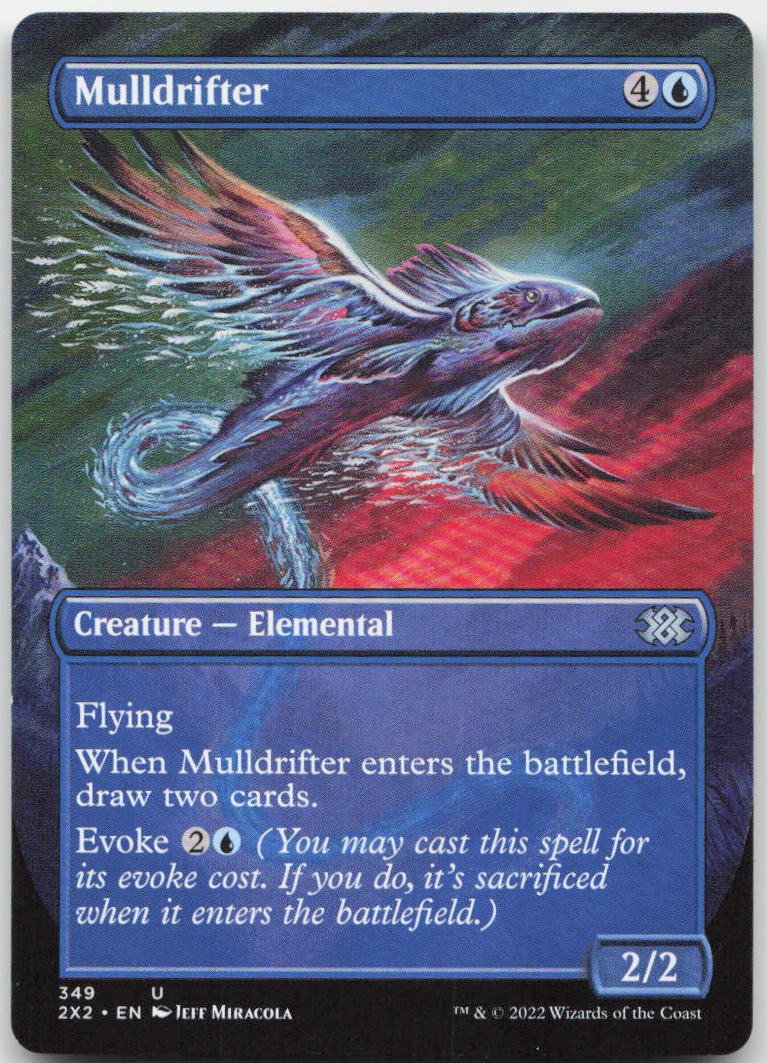 Mulldrifter (Borderless) U Double Masters 2022 349 NM